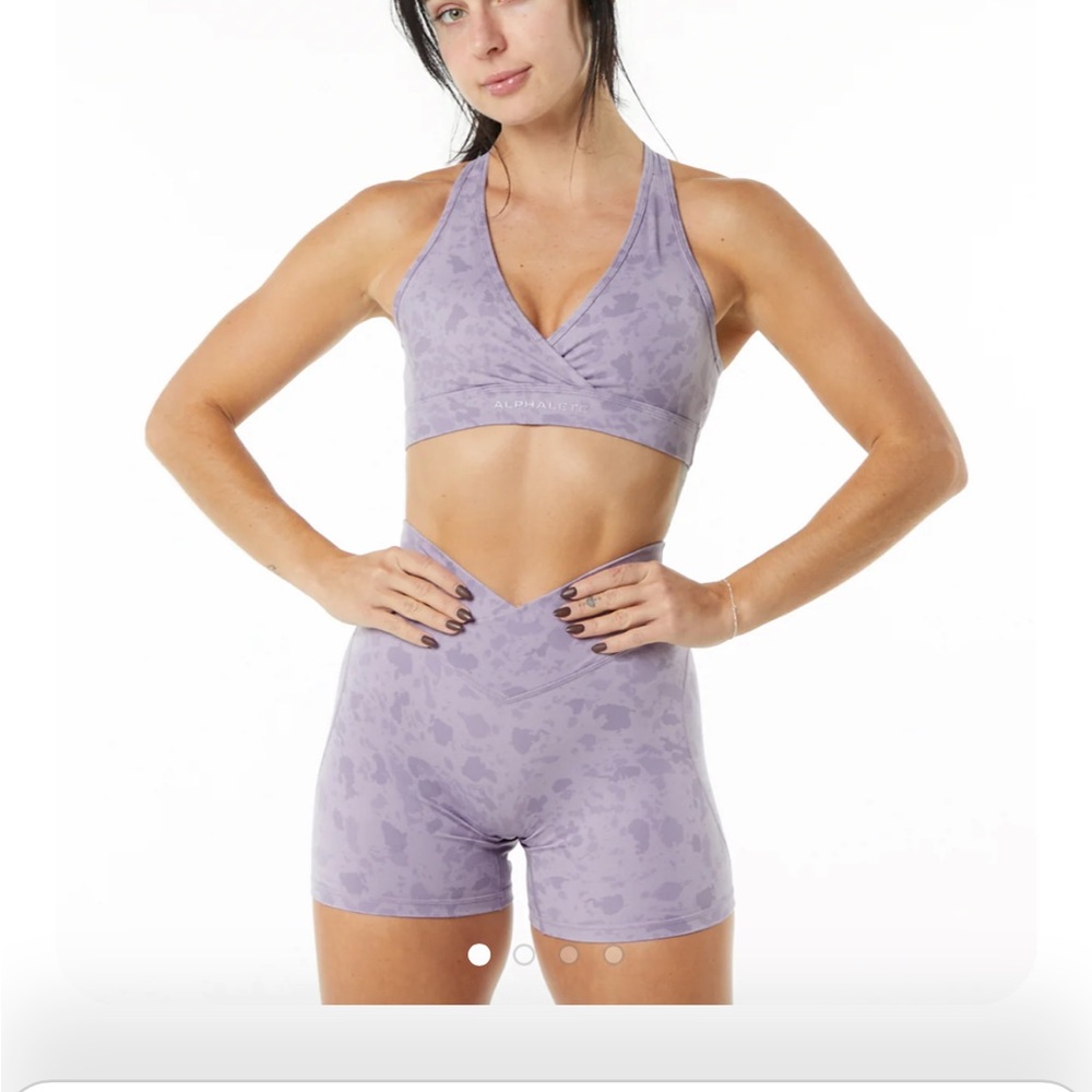 Alphalete surface power shorts size S